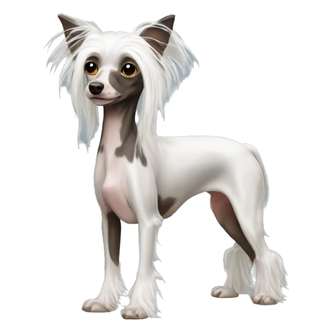 Chinese Crested Dog Gosha sticker