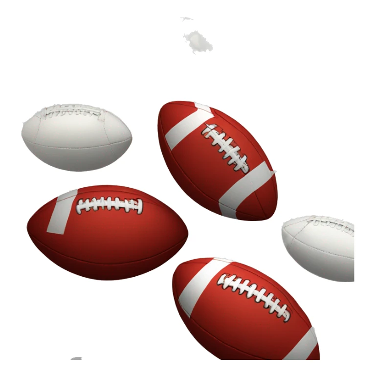 australian football league ball red sticker