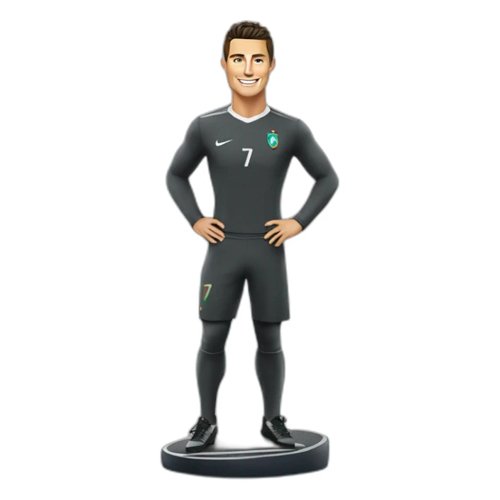 Cristiano Ronaldo sur un dromadaire sticker