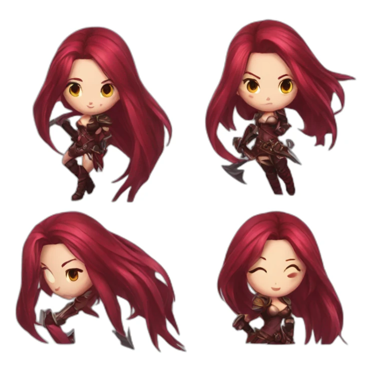 Katarina league of legends sexy sfw sticker
