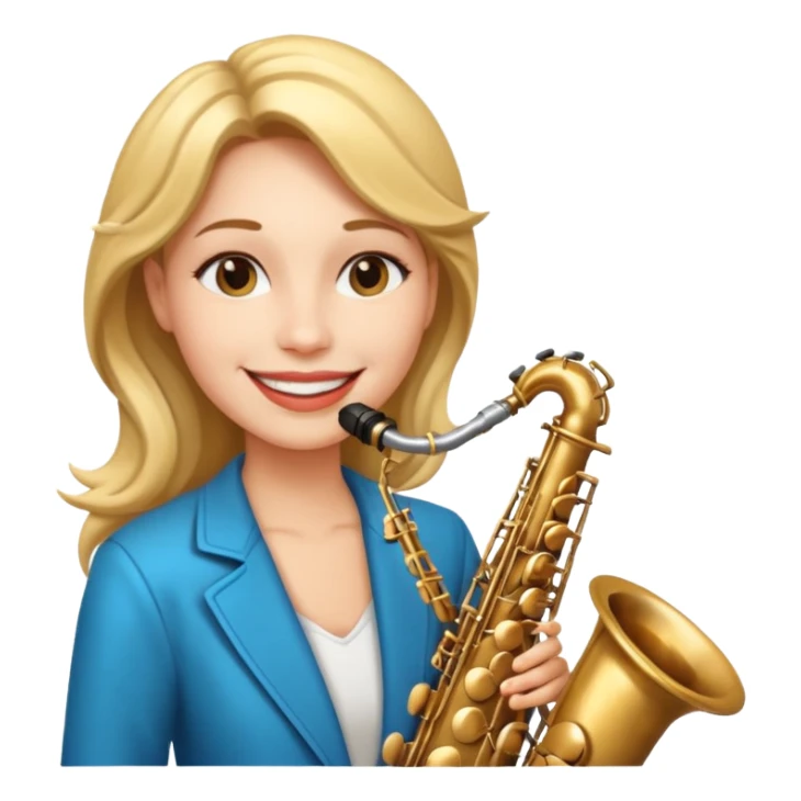 Street Music Performer woman  sticker