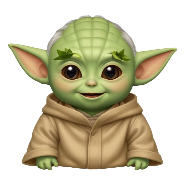 president trump baby yoda sticker