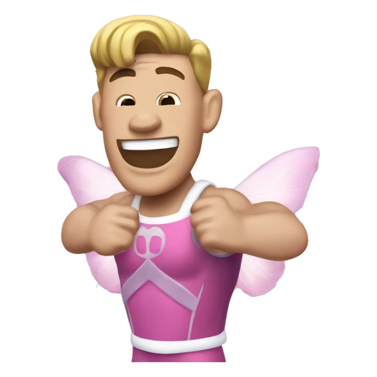 John cena and the sugarplum fairy sticker