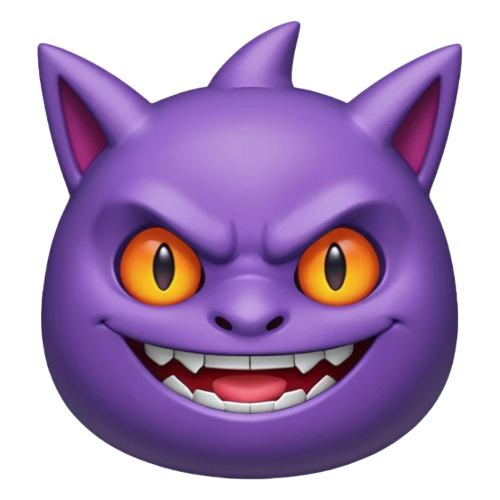 Gengar 2 d sticker