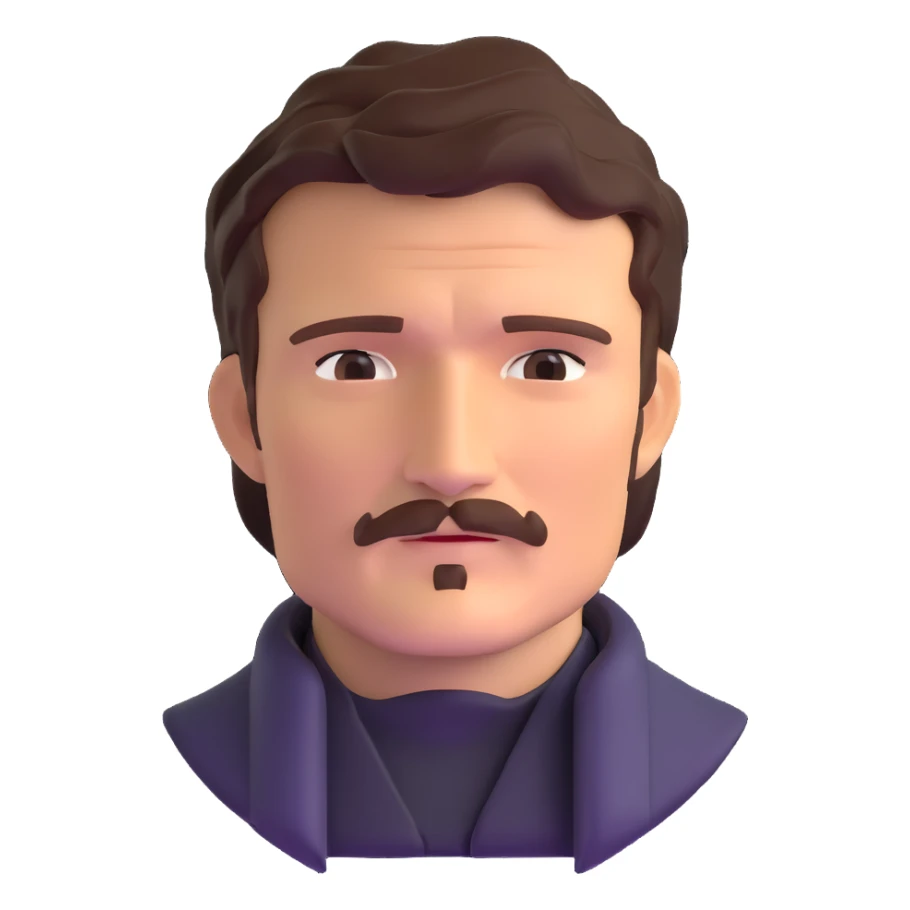 Pedro Pascal sticker