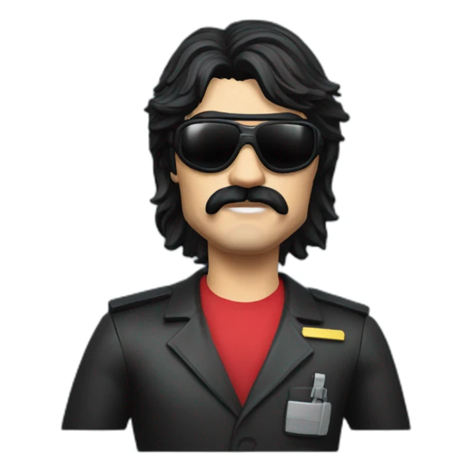 Dr-disrespect sticker