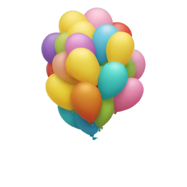 Balloon sticker