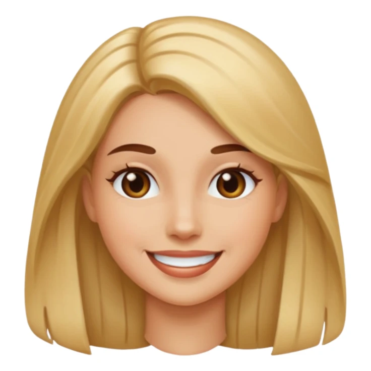 Va bene la terza foto solamente i capelli devono essere più lisci sticker