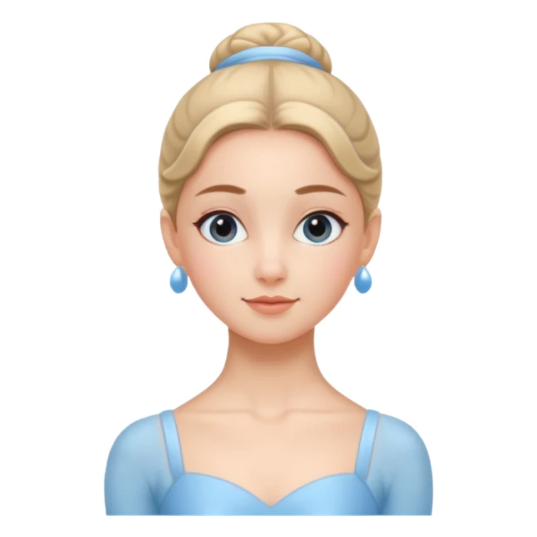 Blue Suit – Calm
 Ballerina in sky-blue suit, relaxed face, soft gentle expression.
















































 sticker