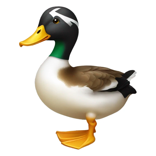 Greek duck sticker