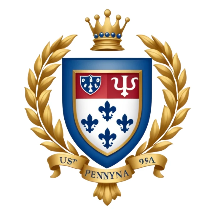 University of Pennsylvania Crest sticker