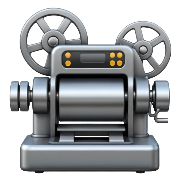 machine at the factory sticker