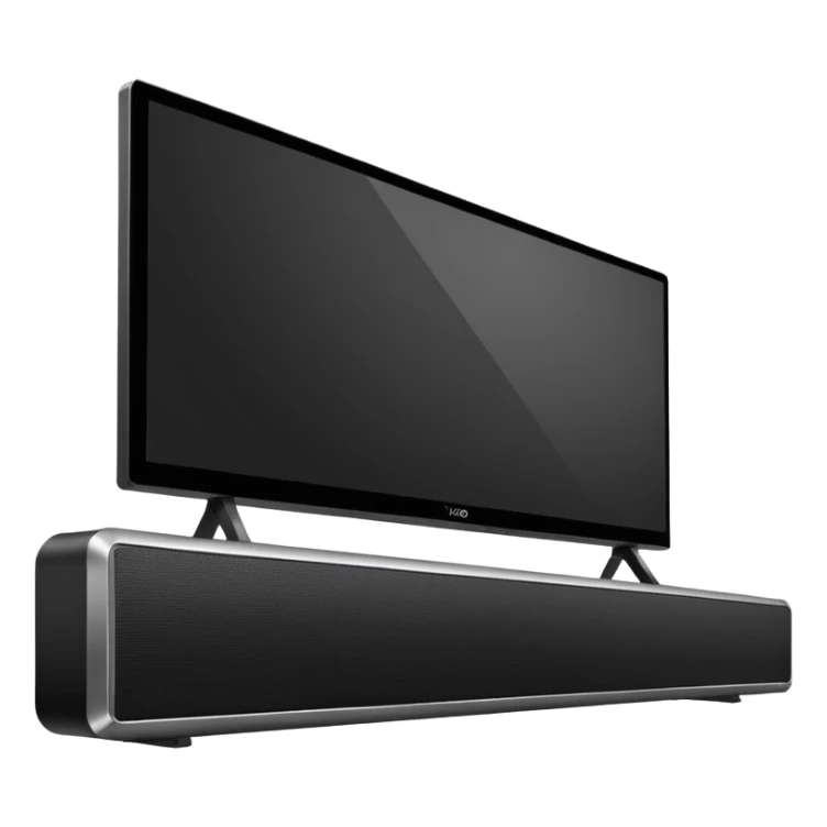 vizio sound bar no legs sticker