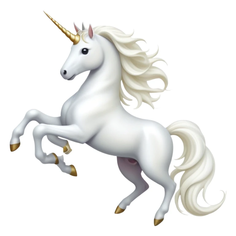 cinematic-beautiful-white-unicorn-emoji,-poised-and-regal,-with-a-slender,-ethereal-form-draped-in-a-pristine-white-color,-a-flowing-mane-and-tail,-and-a-white,-spiraled-horn-that-radiates-pure-light,-simplified-yet-sharp-and-majestic,  sticker