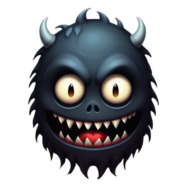 monster of loneliness and agony sticker