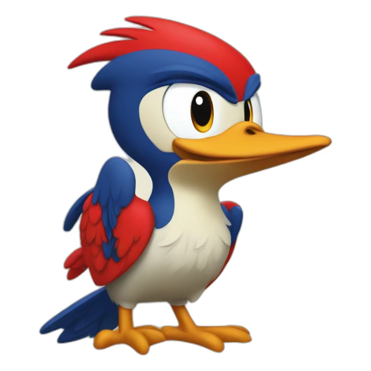 woody woodpecker sticker