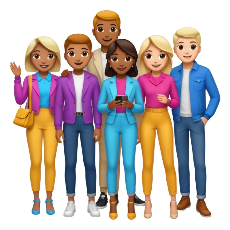 Create an emoji for the group named The BOYz sticker