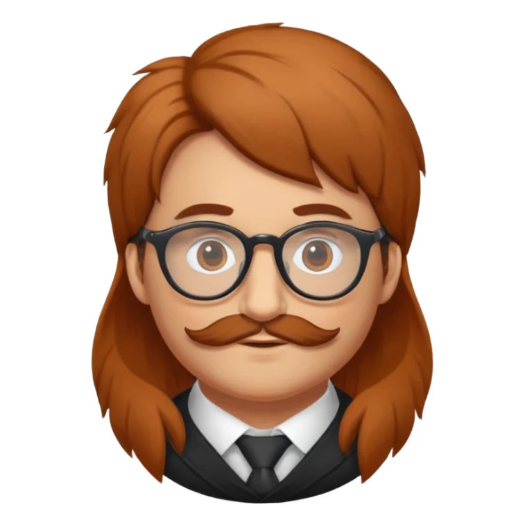 écureuil savant, air de grand professeur, lunettes, toque, pose de réflexion sticker