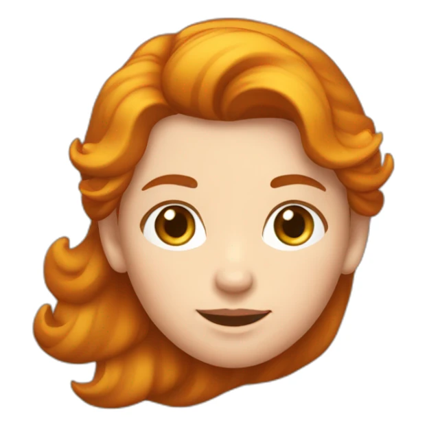 Une fille rousse fais de la pôle dance sticker