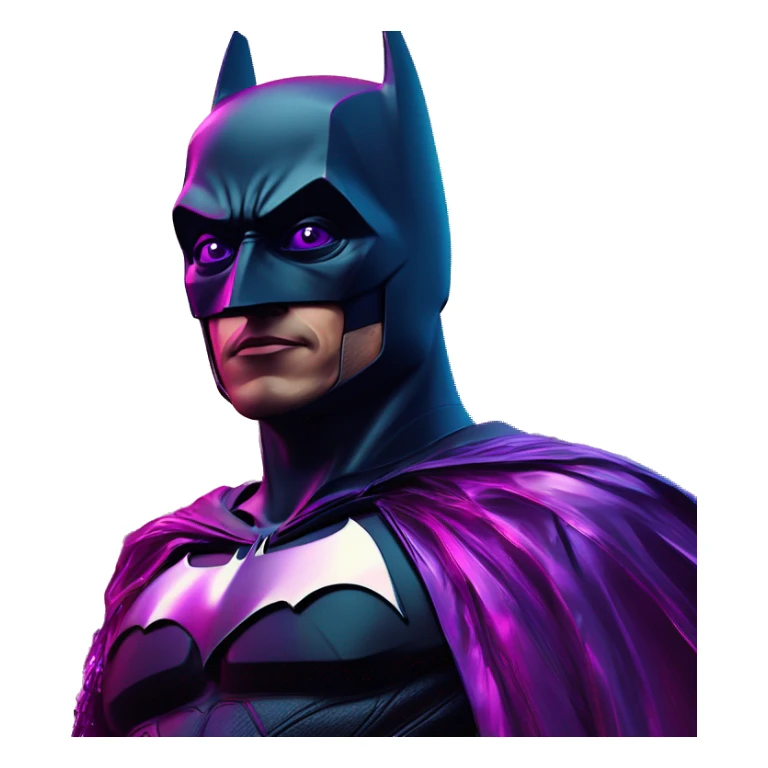 Synthwave Batman in Beyoncé style, oil paint, epic eyes, intricate lips, exquisite pose, beautiful, desirable, logical, Midsommar  sticker