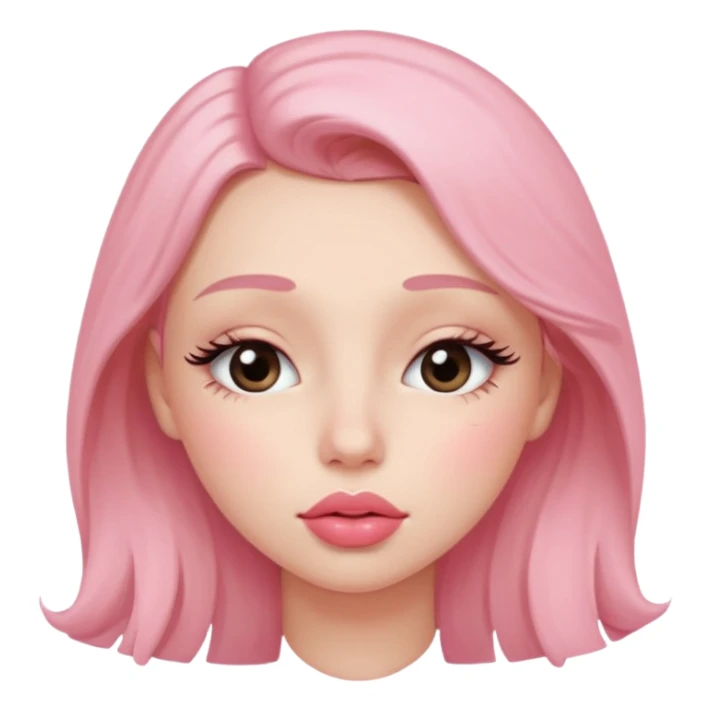 feeling cute and kissing with tear in eyes sticker