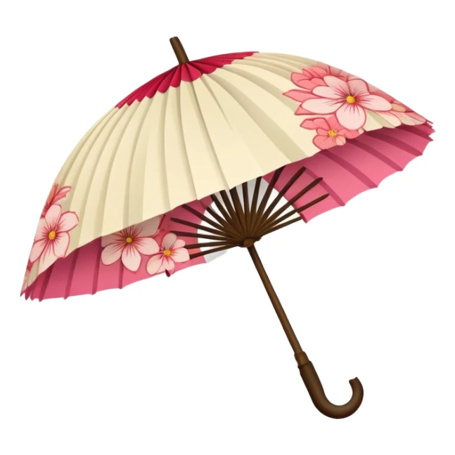 Ombrelle japonaise sticker