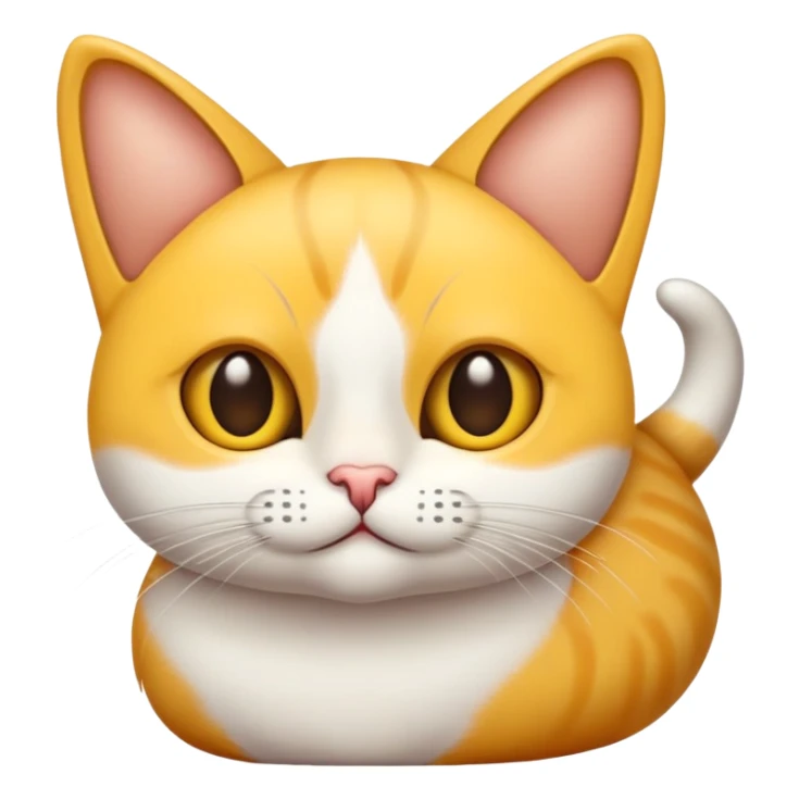 Pannocchia con le orecchie da gatto  sticker