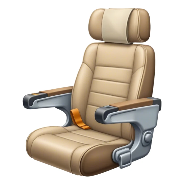 plane seat seatbelt sticker