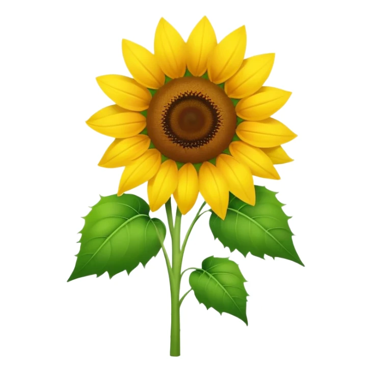 Sunflower and sunflower good morning  sticker