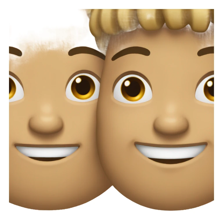 cheek to cheek smiles sticker