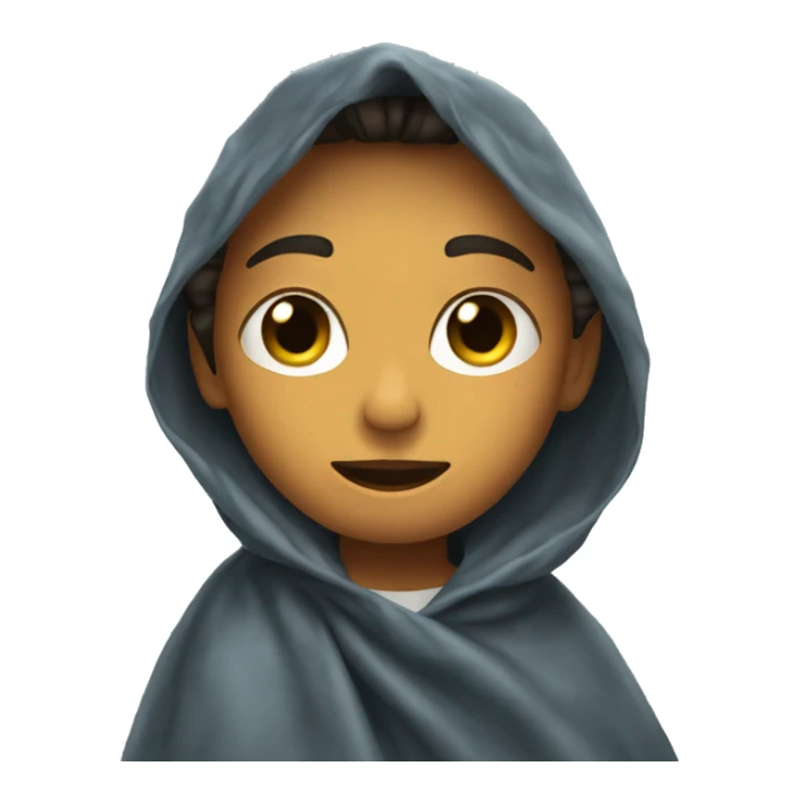 Me with blanket rainy day  sticker