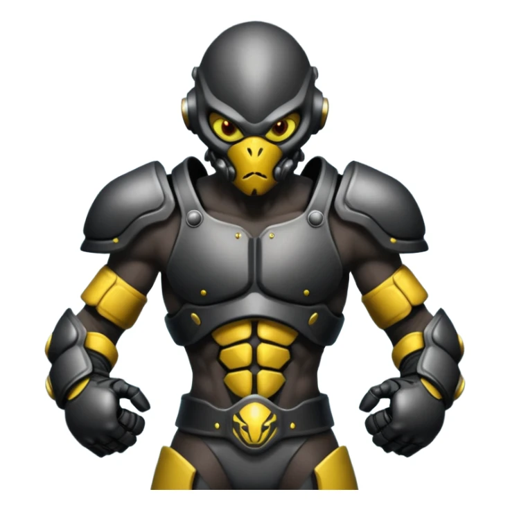 insectoid alien MMA fighter portrait, head and shoulders only, armored exoskeleton skin, sharp eyes, combat gloves, aggressive stance, 3D cartoon, mobile game icon style, clean background, no text, no watermark
 sticker