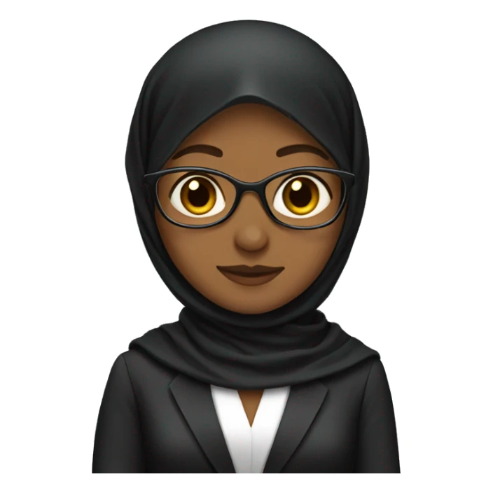 Lawyer wear hijab sticker