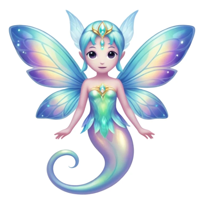 Spiritual ethereal divine Fairy-type Fakémon-animal-creature sticker