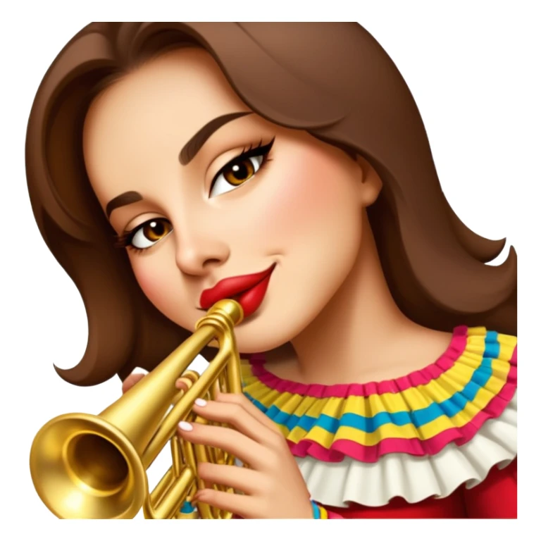 Mariachi Trumpet Player sticker