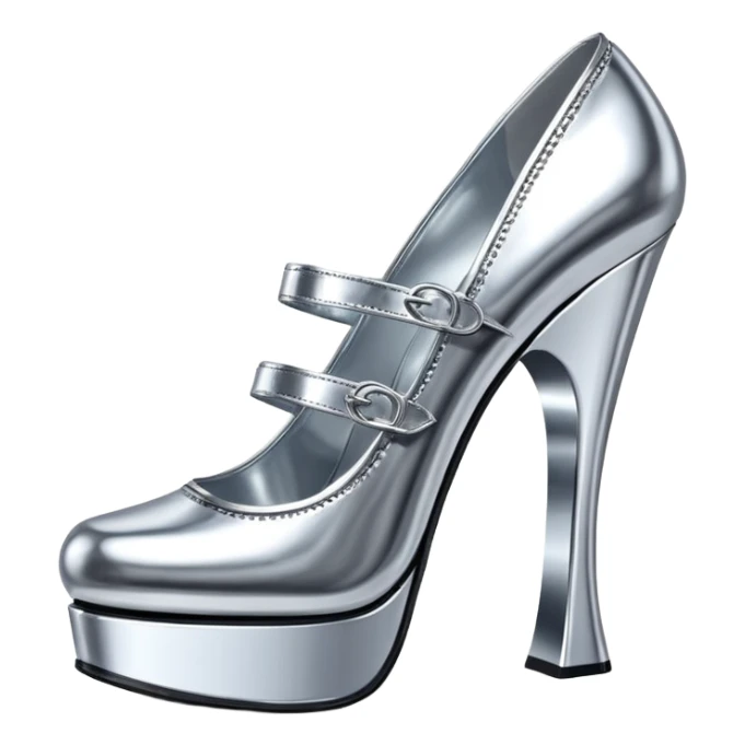 thierry mugler style spam can shoe sculpture  sticker