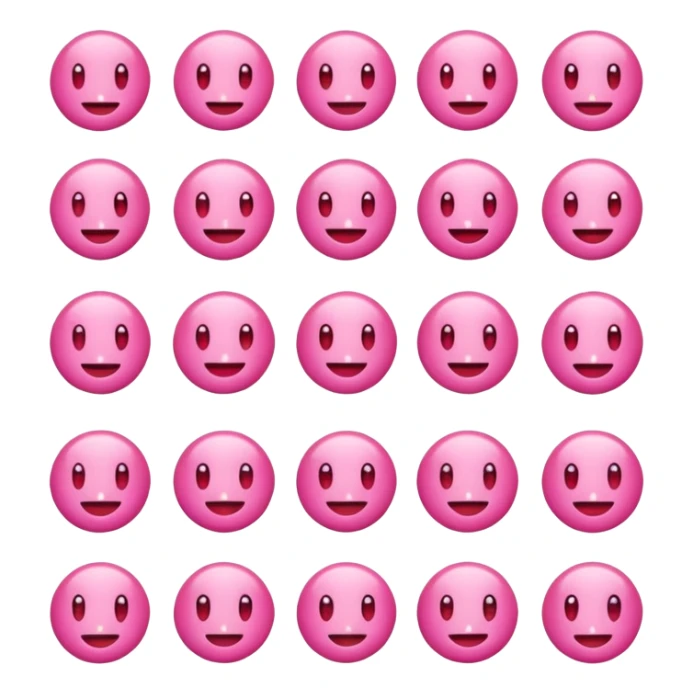 emoji for beauty item like Rouge sticker