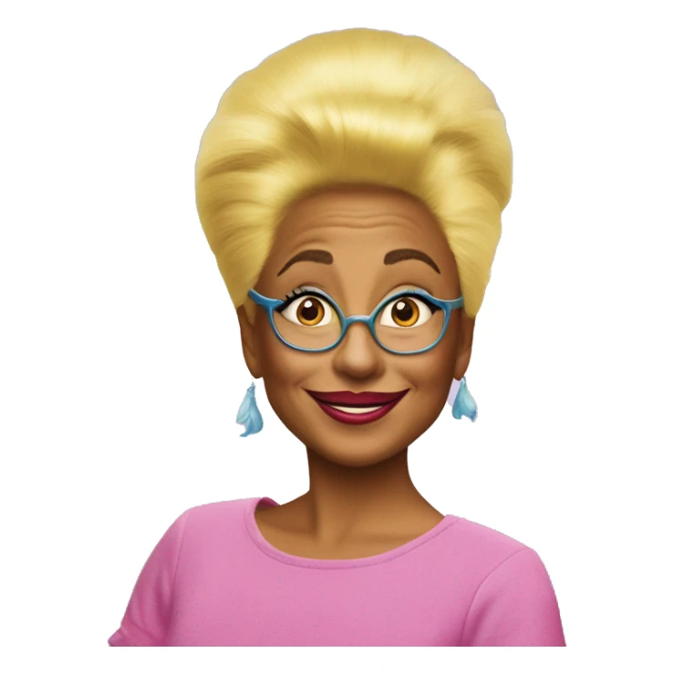 Michele Pawk as Mayzie La Bird in Seussical the Musical sticker