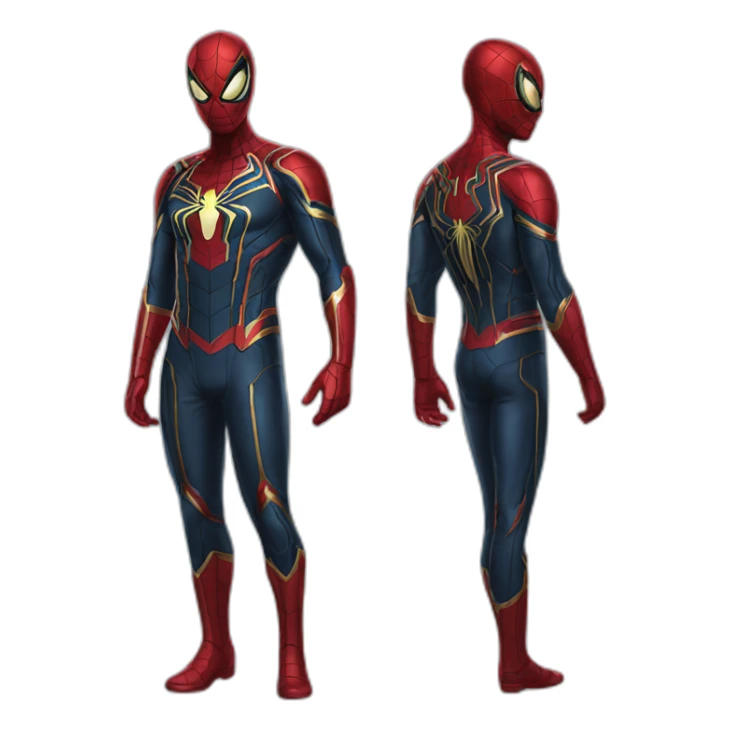 Tobey magiure in iron spider suit  sticker