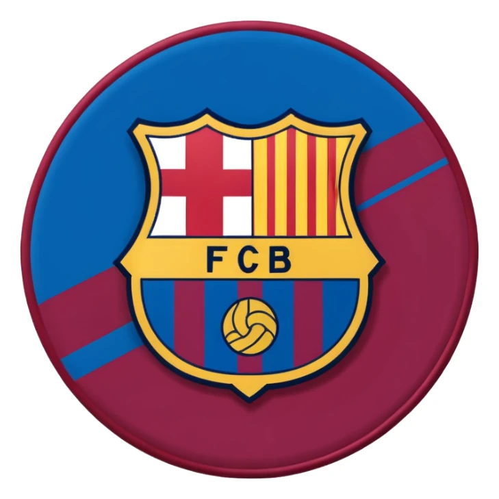Create FC Barcelona flag emoji sticker