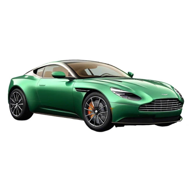 Aston Martin DB11 - Aston Martin (Model Year: 2022) (Iconic colour: Green) sticker