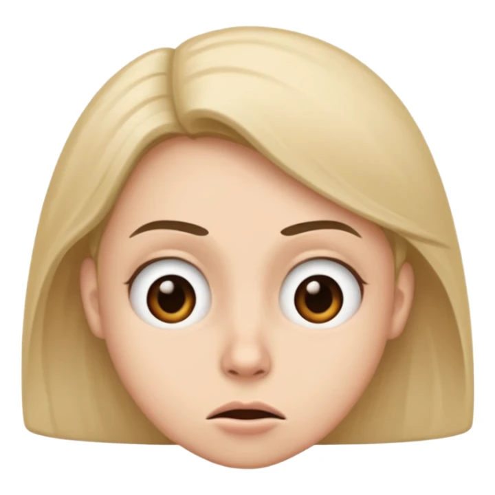 Someone with a the fuck do you mean face “emoji” sticker