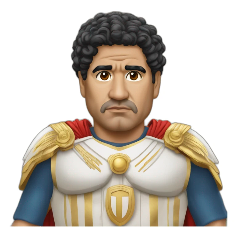 Maradona-dressed-as-a-Roman-emperor sticker