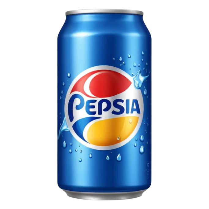 can of pepsi zero sugar the black one sticker