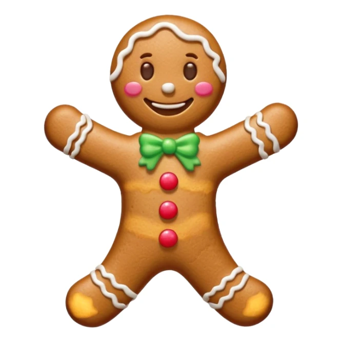 Omino di pan di zenzero  più bello sticker