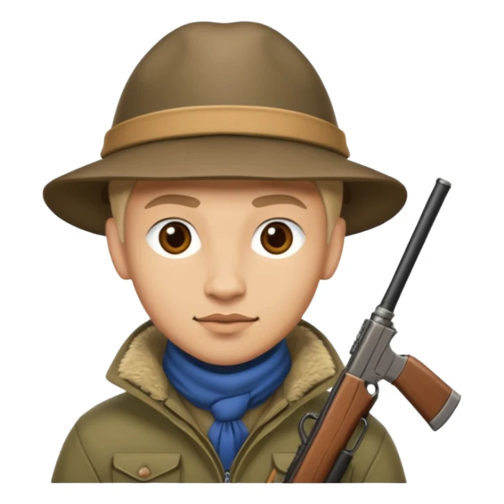 Un chasseur alpin français  sticker