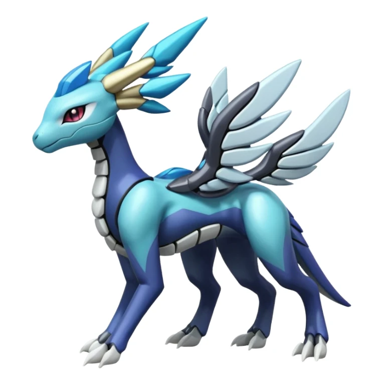 Meloetta-Zekrom-Kyurem-Dialga-Suicune-Pteromon-hybrid sticker