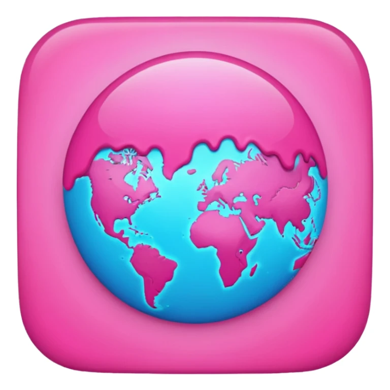 Todo Rosa o sea como el mundo de Barbie sticker