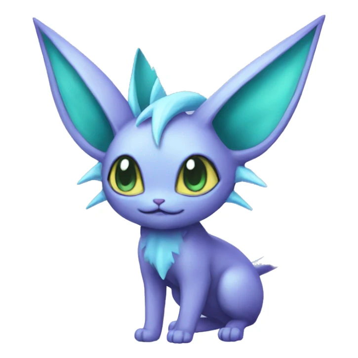 Espeon-Vaporeon full body sticker