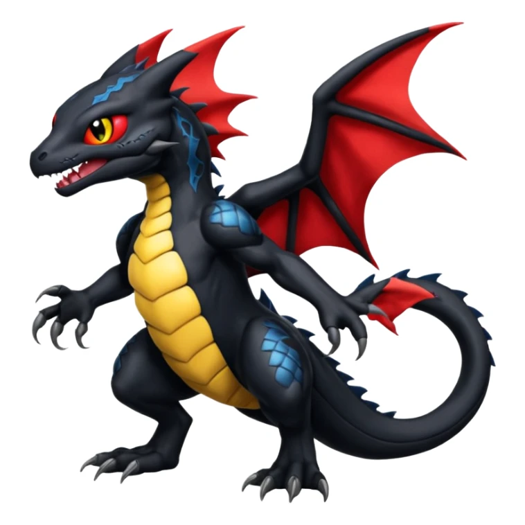 Venom-Stitch-Zekrom-Salandit-Sneasel-fusion, full body sticker